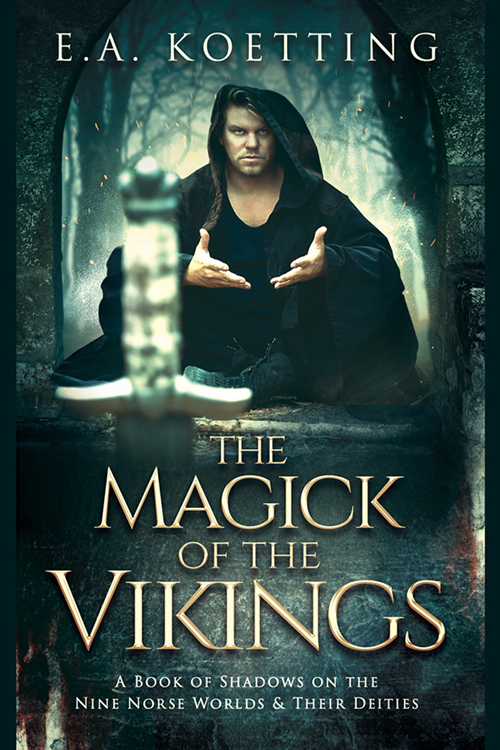 Nonfiction Book Cover Design: The Magick of the Vikings